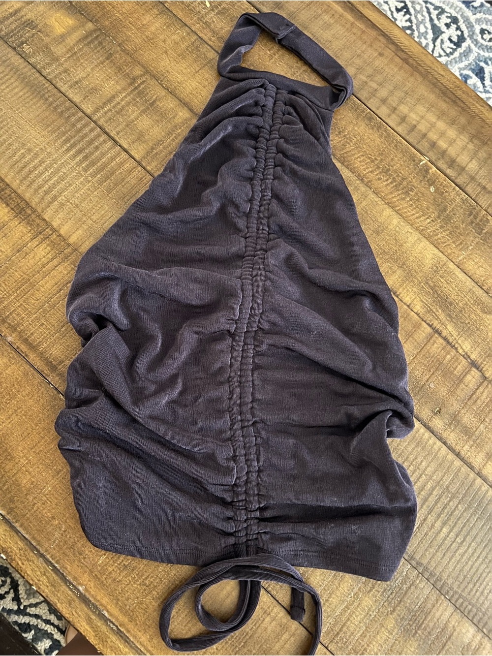 NWOT Express Plum halter top size S